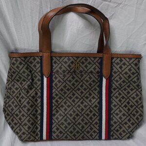 Tommy Hilfiger Purse Tote Messanger Bag Leather